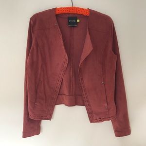 Lysse Faux Suede Jacket